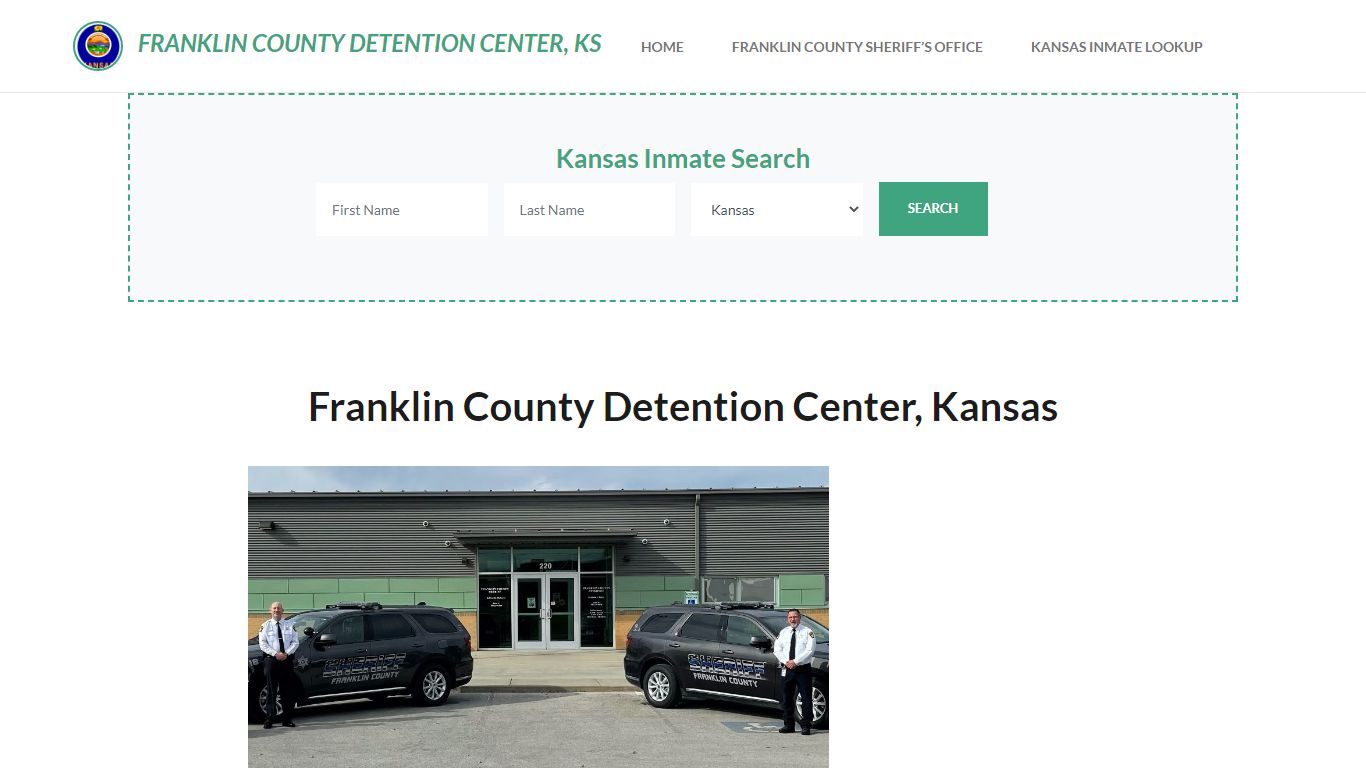 Franklin County Detention Center, KS Inmate Roster, Offender Search